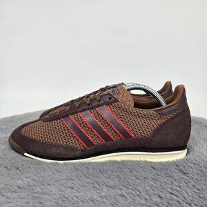 adidas Brown and Red Athletic Shoes